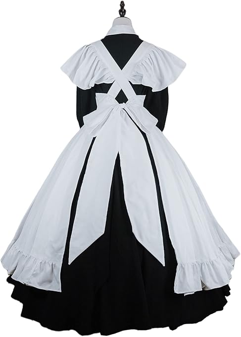 Amazon.co.jp: [ABUNDANTDOODS] クラシカルロングメイド服